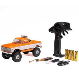 AXIAL AXI-3408T2 1/24 SCX24 1971 CHEVROLET C10 4WD TRUCK RTR, ORANGE