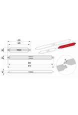 KYOSHO KYO87131 RC CIRCUIT FENCE SET