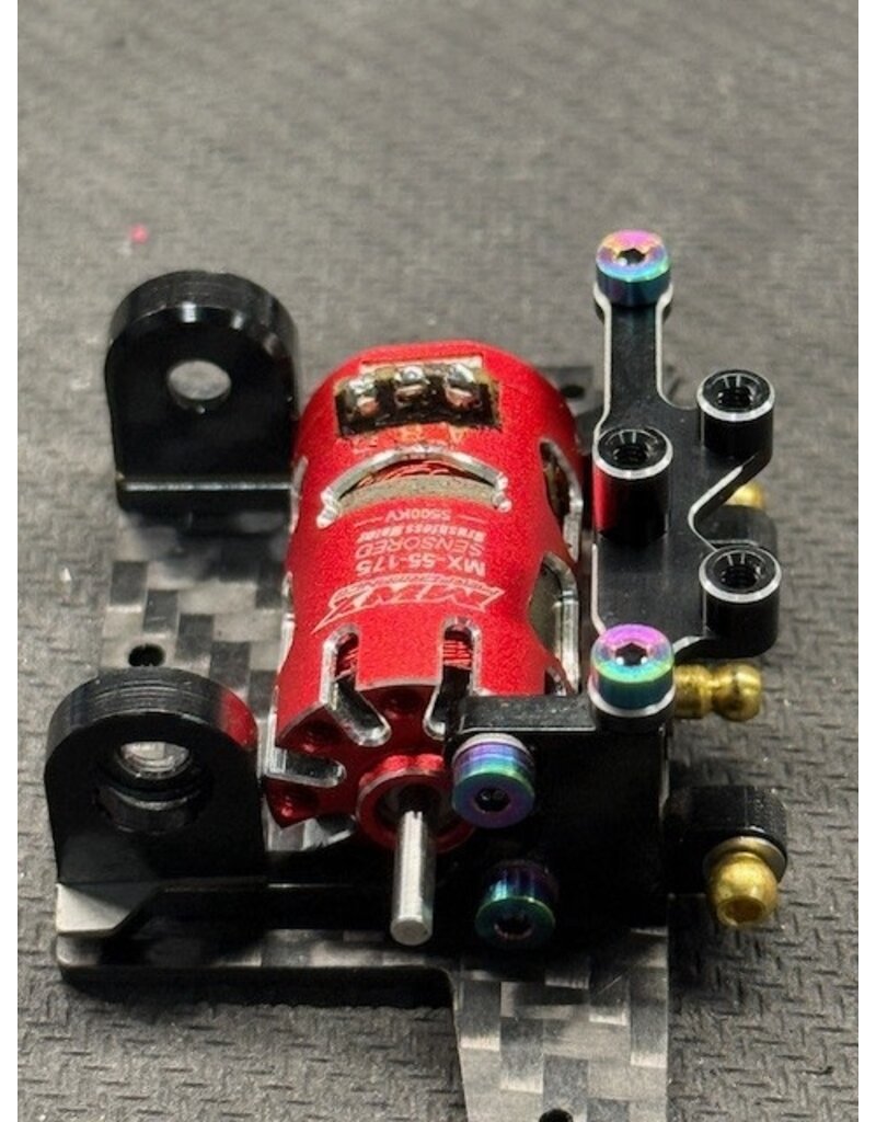 MWX PERFORMANCE MWX MX-R1MS-10 BURNED TITANIUM M2X4.5 MOTOR SCREWS