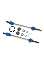 TRAXXAS TRA5551X DRIVESHAFTS, JATO (STEEL CONSTANT-VELOCITY) (ASSEMBLED WITH INNER AND OUTER DUST BOOTS) (1 PAIR)