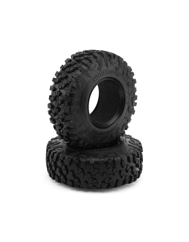 JCONCEPTS JCO4206-02 FYR "FIRE" 2.2" ROCK CRAWLER TIRES (2) (GREEN) (CLASS 2 - 4.75" OD)