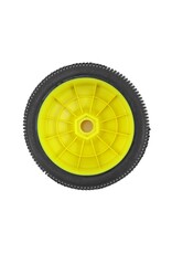 JCONCEPTS JCO3121-22 REFLEX PRE-MOUNTED 1/8TH BUGGY TIRES (2) (YELLOW) (GREEN)