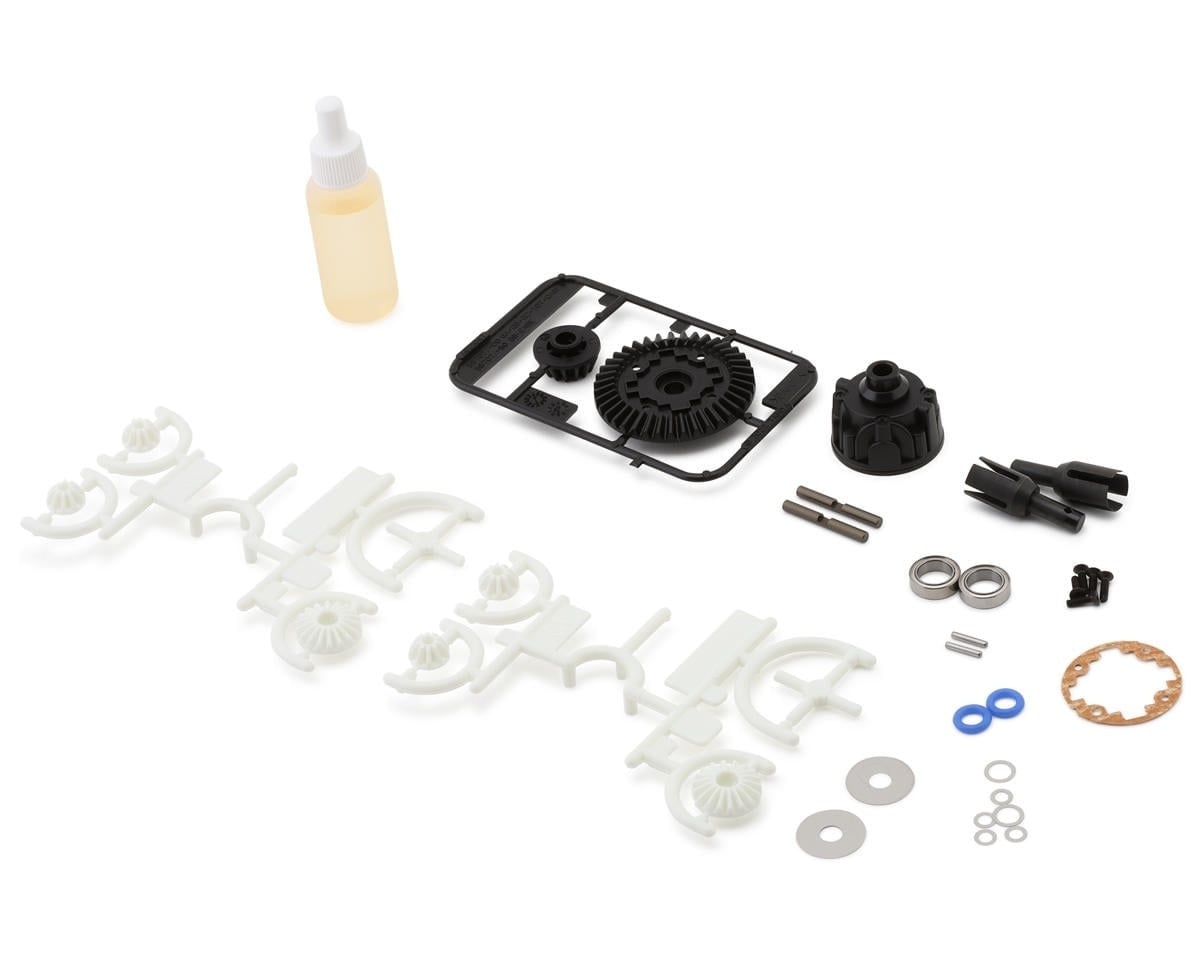 TAM22049 SEALED OIL GEAR DIFFERENTIAL ASSEMBLY (XV-02/TT-02 SRX) (FRONT/REAR)
