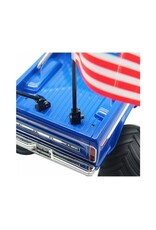 HOT RACING HRATXMT330FM 1/18 "OLD GLORY" AMERICAN FLAG W/ALUMINUM MOUNT