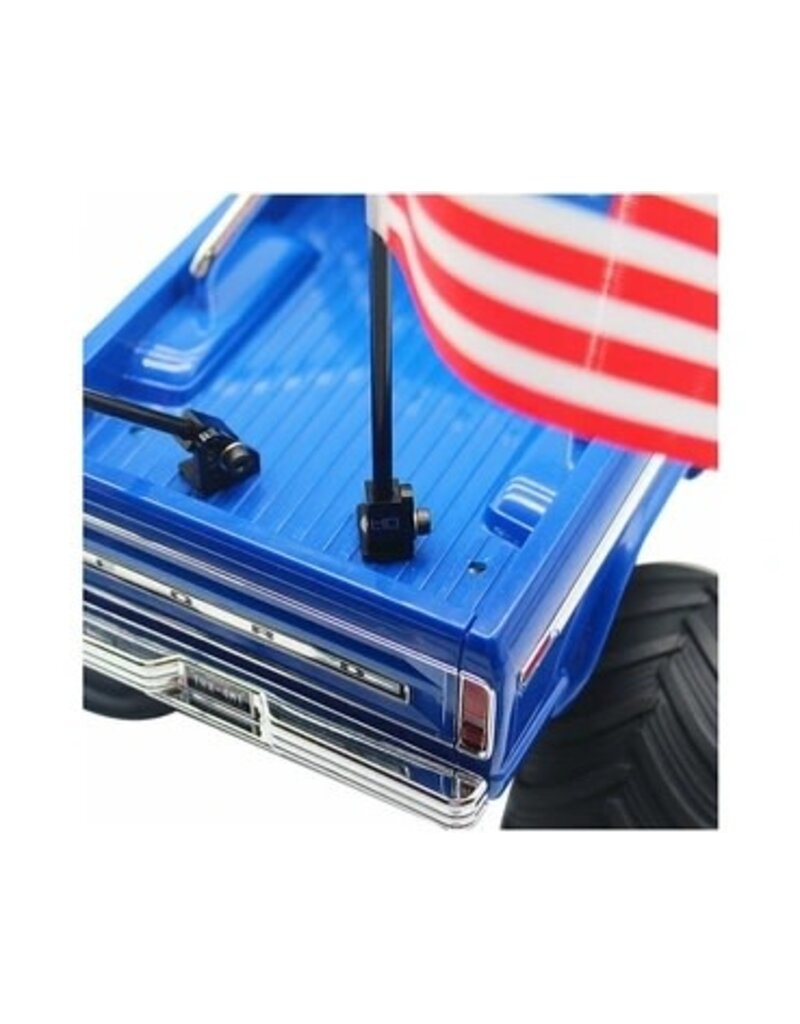 HOT RACING HRATXMT330FM 1/18 "OLD GLORY" AMERICAN FLAG W/ALUMINUM MOUNT