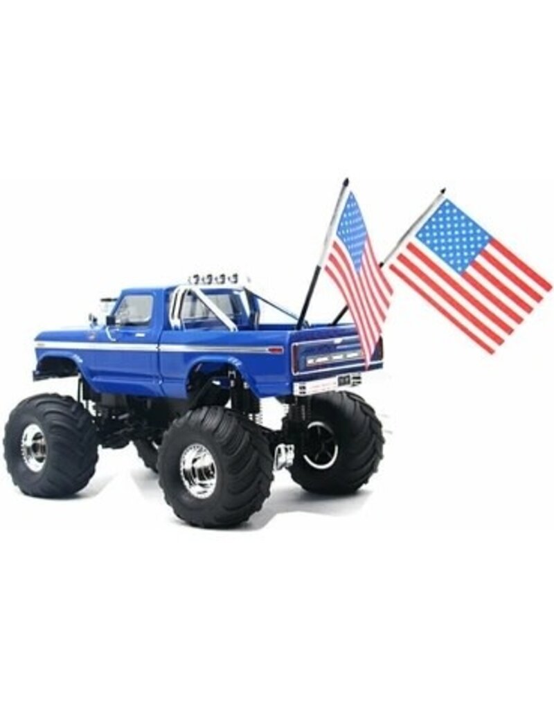 HOT RACING HRATXMT330FM 1/18 "OLD GLORY" AMERICAN FLAG W/ALUMINUM MOUNT