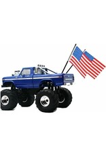 HOT RACING HRATXMT330FM 1/18 "OLD GLORY" AMERICAN FLAG W/ALUMINUM MOUNT