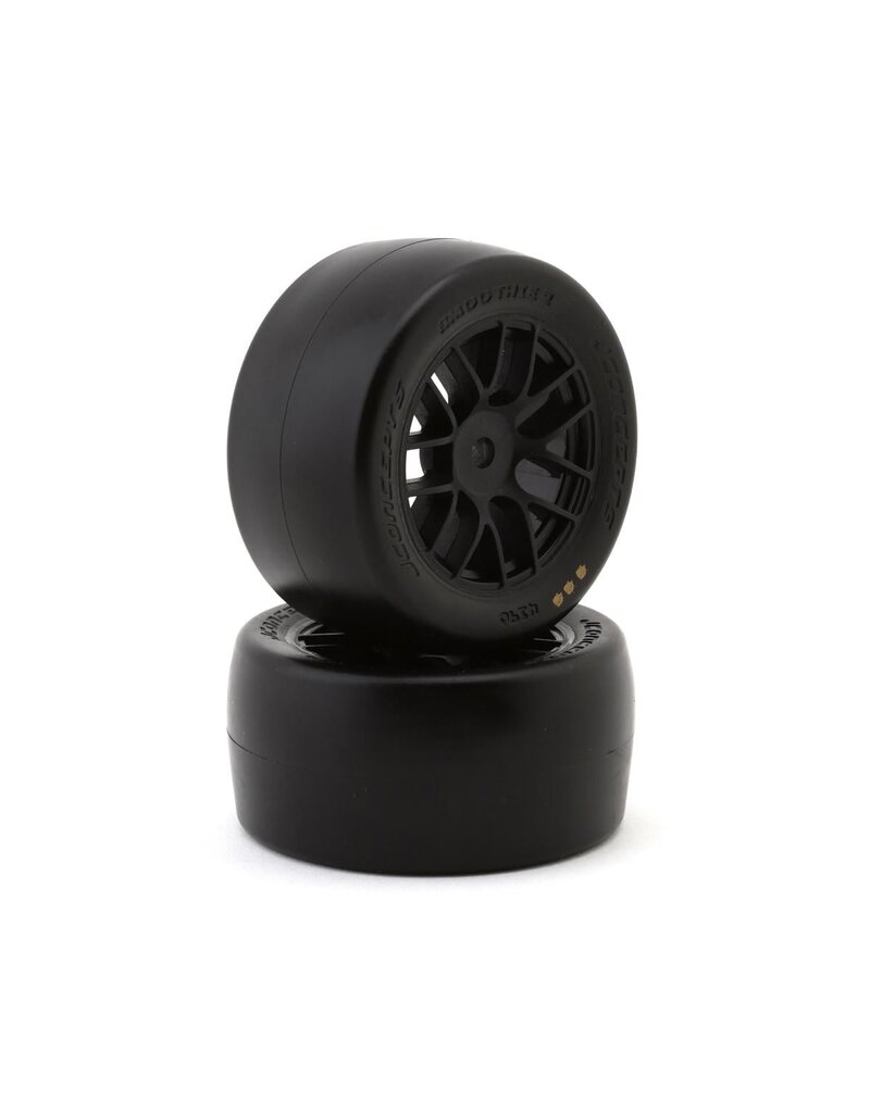 JCONCEPTS JCO4190-3053916 LOSI NASCAR 1/12 SMOOTHIE 2 PRE-MOUNTED TIRES (2) (G3 - SOFT) W/8MM HEX