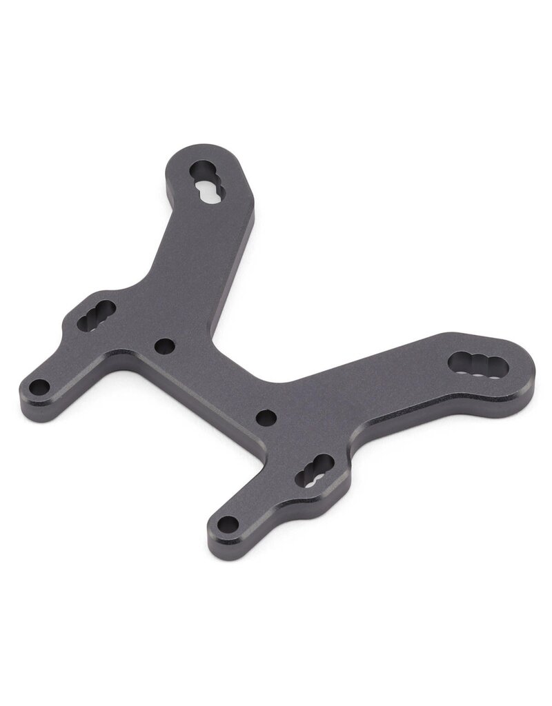 TEKNO RC TKR9268F EB48/NB48 2.2 ALUMINUM FRONT SHOCK TOWER (GUNMETAL) (B-HEIGHT)