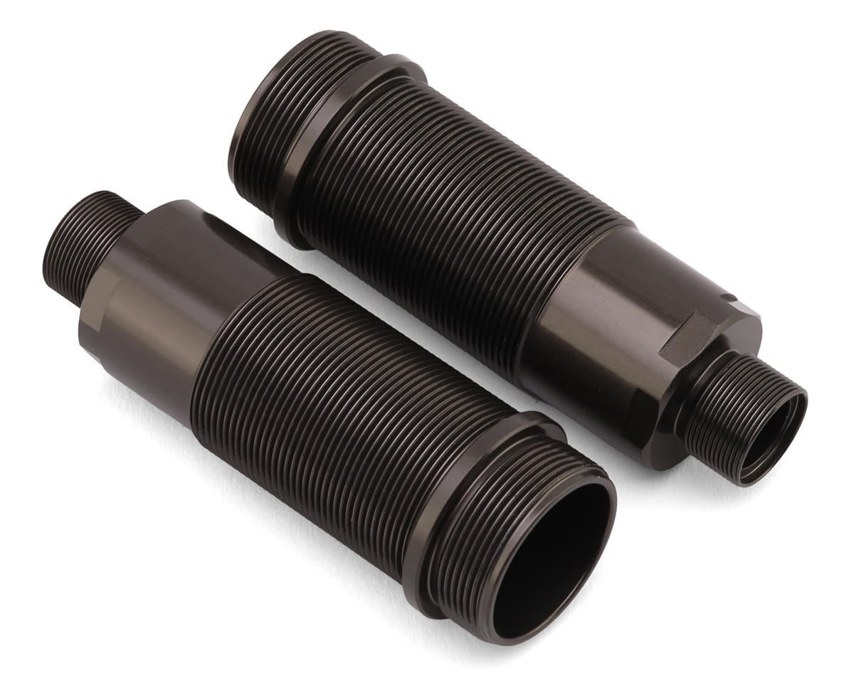 TKR6071 EB48/NB48 2.2 ALUMINUM 58.5MM SHOCK BODY SET (GREY) (2) (D-LENGTH)