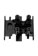 INJORA INJSCX30-06BB AXIAL SCX30 BRASS SKID PLATE (BLACK) (17.8G)