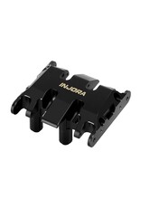INJORA INJSCX30-06BB AXIAL SCX30 BRASS SKID PLATE (BLACK) (17.8G)