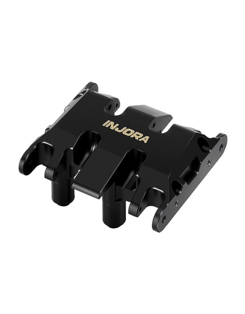 INJORA INJSCX30-06BB AXIAL SCX30 BRASS SKID PLATE (BLACK) (17.8G)
