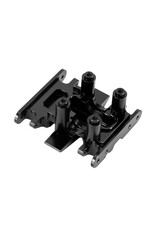 INJORA INJSCX30-06BB AXIAL SCX30 BRASS SKID PLATE (BLACK) (17.8G)