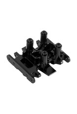 INJORA INJSCX30-06BB AXIAL SCX30 BRASS SKID PLATE (BLACK) (17.8G)