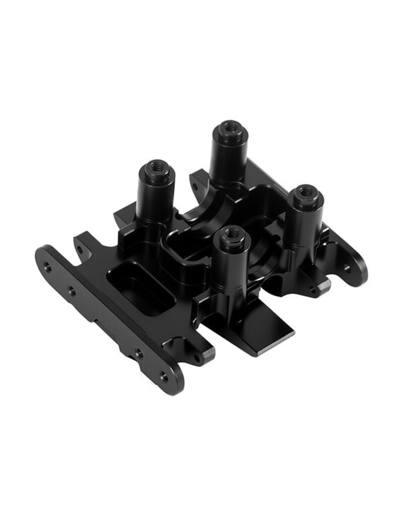 INJORA INJSCX30-06BB AXIAL SCX30 BRASS SKID PLATE (BLACK) (17.8G)