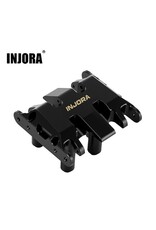 INJORA INJSCX30-06BB AXIAL SCX30 BRASS SKID PLATE (BLACK) (17.8G)