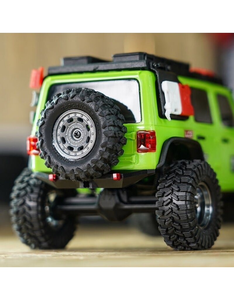 INJORA INJSCX30-2016FR AXIAL SCX30 ALUMINUM STINGER BUMPERS SET (BLACK) (JEEP WRANGLER JLU)