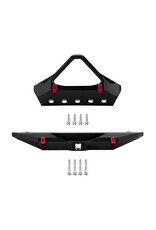 INJORA INJSCX30-2016FR AXIAL SCX30 ALUMINUM STINGER BUMPERS SET (BLACK) (JEEP WRANGLER JLU)