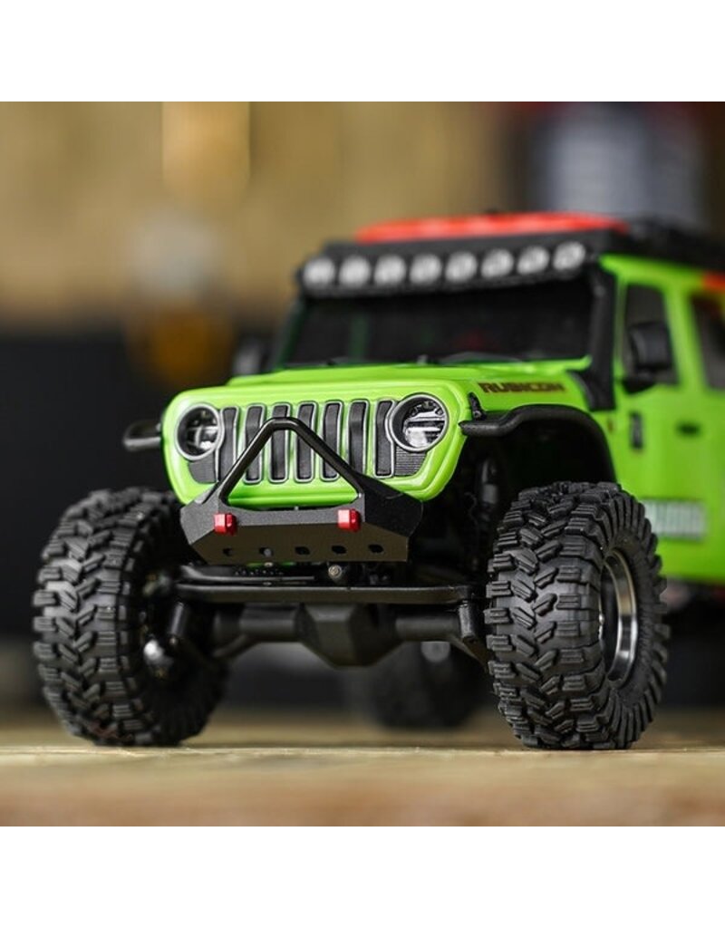 INJORA INJSCX30-2016FR AXIAL SCX30 ALUMINUM STINGER BUMPERS SET (BLACK) (JEEP WRANGLER JLU)