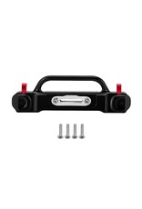 INJORA INJSCX30-1716FR AXIAL SCX30 ALUMINUM BUMPERS SET (BLACK) (JEEP WRANGLER JLU)