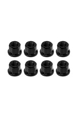 INJORA INJSCX30-12-8BK AXIAL SCX30 2MM STAINLESS STEEL WHEEL NUTS (BLACK) (8)