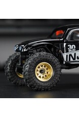 INJORA INJW7007BR-19 0.7" D19 MULTI-SPOKE BRASS MICRO CRAWLER BEADLOCK WHEELS (GOLD) (4) (15.1G EA) (-1.5MM OFFSET)