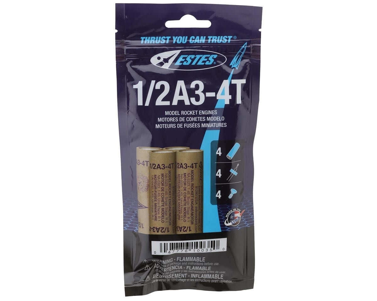 EST10035 1/2A3-4T BAGGED ROCKET ENGINES (4)