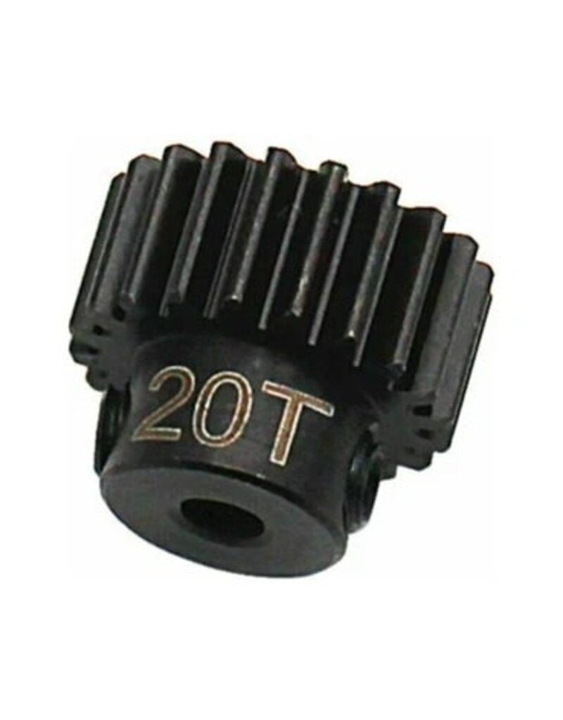 HOT RACING HRAMSG20M05 MOD 0.5 HARDENED STEEL PINION GEAR (2.3MM BORE) (20T)