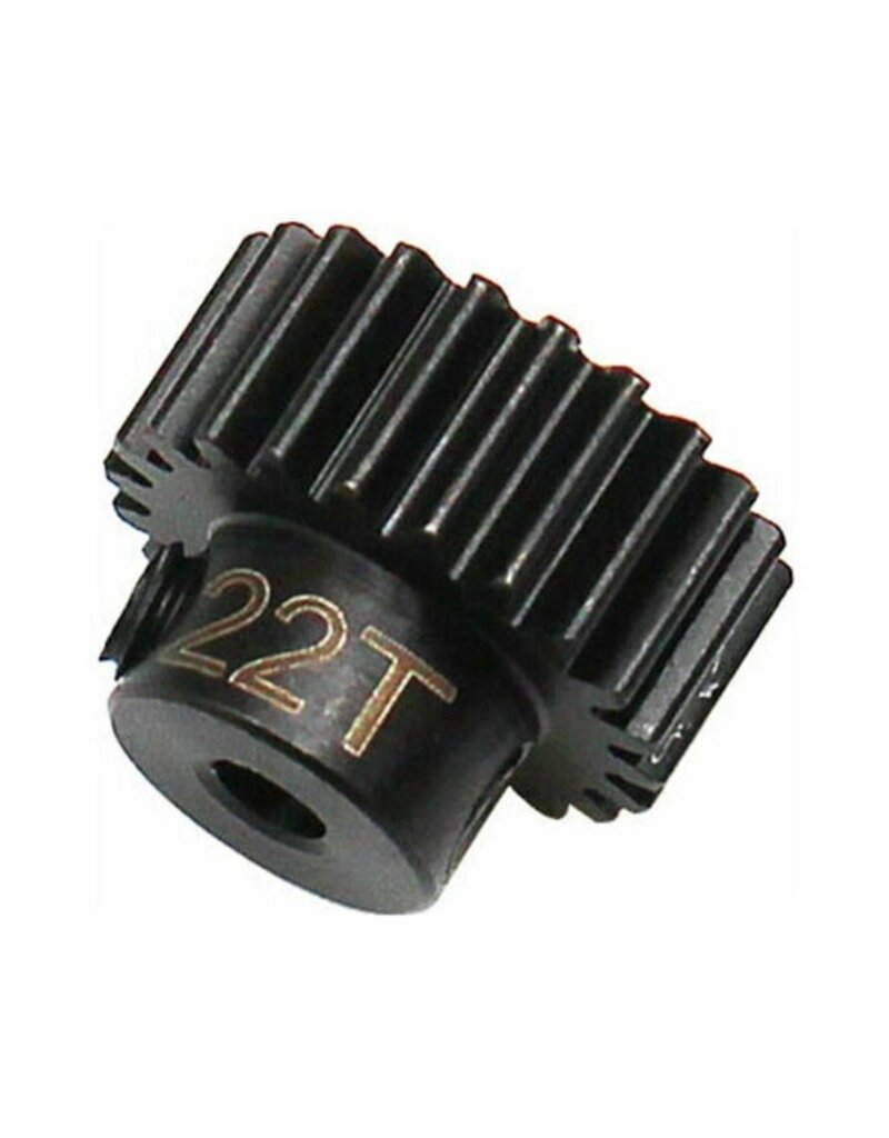 HOT RACING HRAMSG22M05 MOD 0.5 HARDENED STEEL PINION GEAR (2.3MM BORE) (22T)