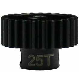 HOT RACING HRAMSG25M05 MOD 0.5 HARDENED STEEL PINION GEAR (2.3MM BORE) (25T)