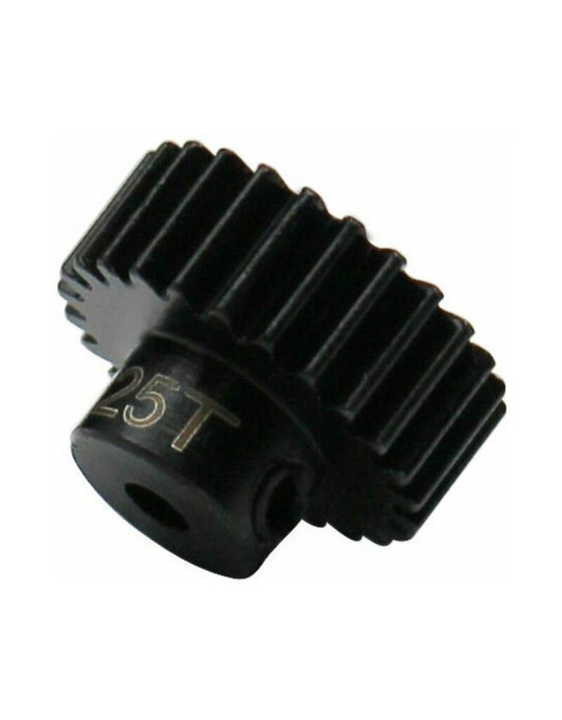HOT RACING HRAMSG25M05 MOD 0.5 HARDENED STEEL PINION GEAR (2.3MM BORE) (25T)