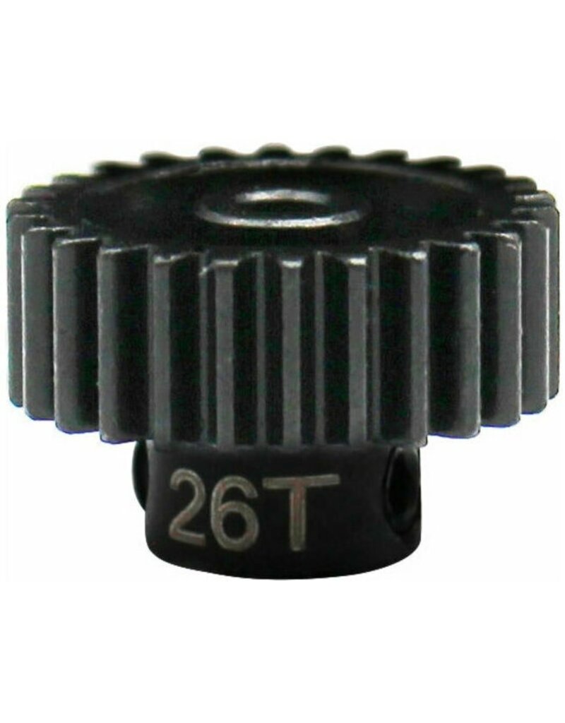 HOT RACING HRAMSG26M05 MOD 0.5 HARDENED STEEL PINION GEAR (2.3MM BORE) (26T)