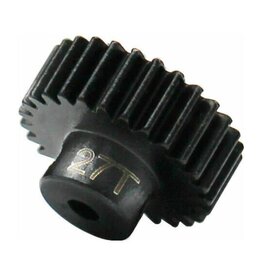 HOT RACING HRAMSG27M05 MOD 0.5 HARDENED STEEL PINION GEAR (2.3MM BORE) (27T)