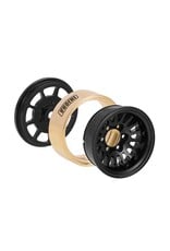 INJORA INJYQW-1109BK 1.0" BRASS MULTI-SPOKE MICRO CRAWLER BEADLOCK WHEELS (BLACK) (41G EA) (4)