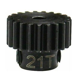 HOT RACING HRAMSG21M05 MOD 0.5 HARDENED STEEL PINION GEAR (2.3MM BORE) (21T)