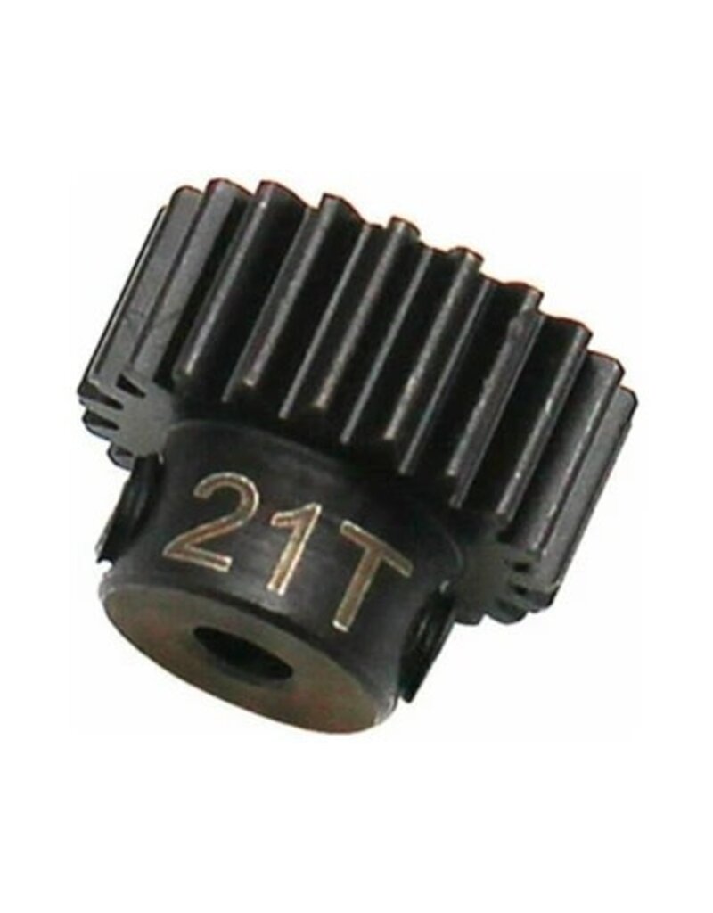 HOT RACING HRAMSG21M05 MOD 0.5 HARDENED STEEL PINION GEAR (2.3MM BORE) (21T)