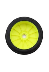JCONCEPTS JCO4034-22 RELAPSE PRE-MOUNTED 1/8TH BUGGY TIRES (YELLOW) (2) (GREEN)