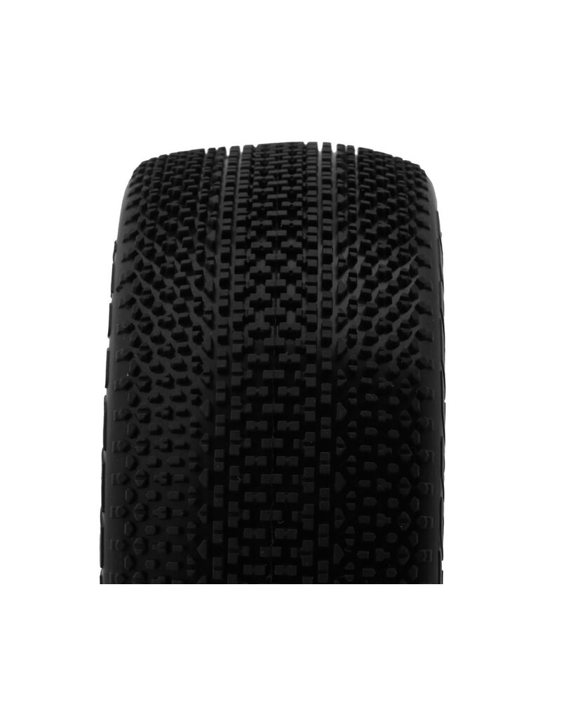 JCONCEPTS JCO4034-22 RELAPSE PRE-MOUNTED 1/8TH BUGGY TIRES (YELLOW) (2) (GREEN)