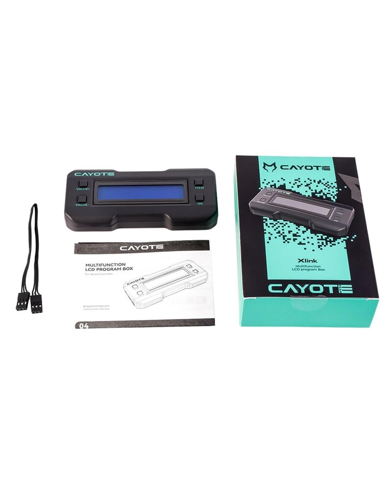 CAYOTE CYECPB01 XLINK MULTIFUNCTION LCD PROGRAM BOX