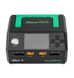 GENS ACE GEAD1000PLUS D1000PLUS G-TECH DUAL CHANNEL CHARGER 25A 1000W FOR 1S-7S