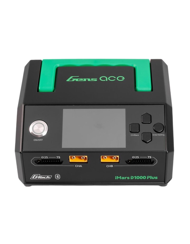 GENS ACE GEAD1000PLUS D1000PLUS G-TECH DUAL CHANNEL CHARGER 25A 1000W FOR 1S-7S