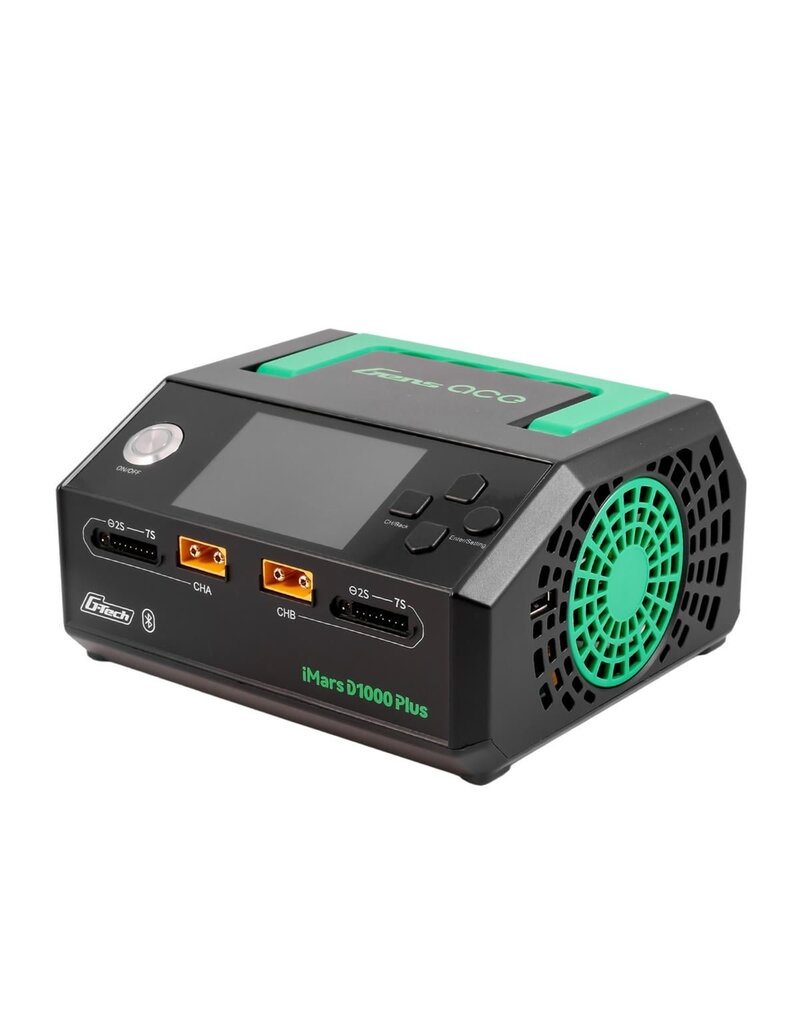 GENS ACE GEAD1000PLUS D1000PLUS G-TECH DUAL CHANNEL CHARGER 25A 1000W FOR 1S-7S