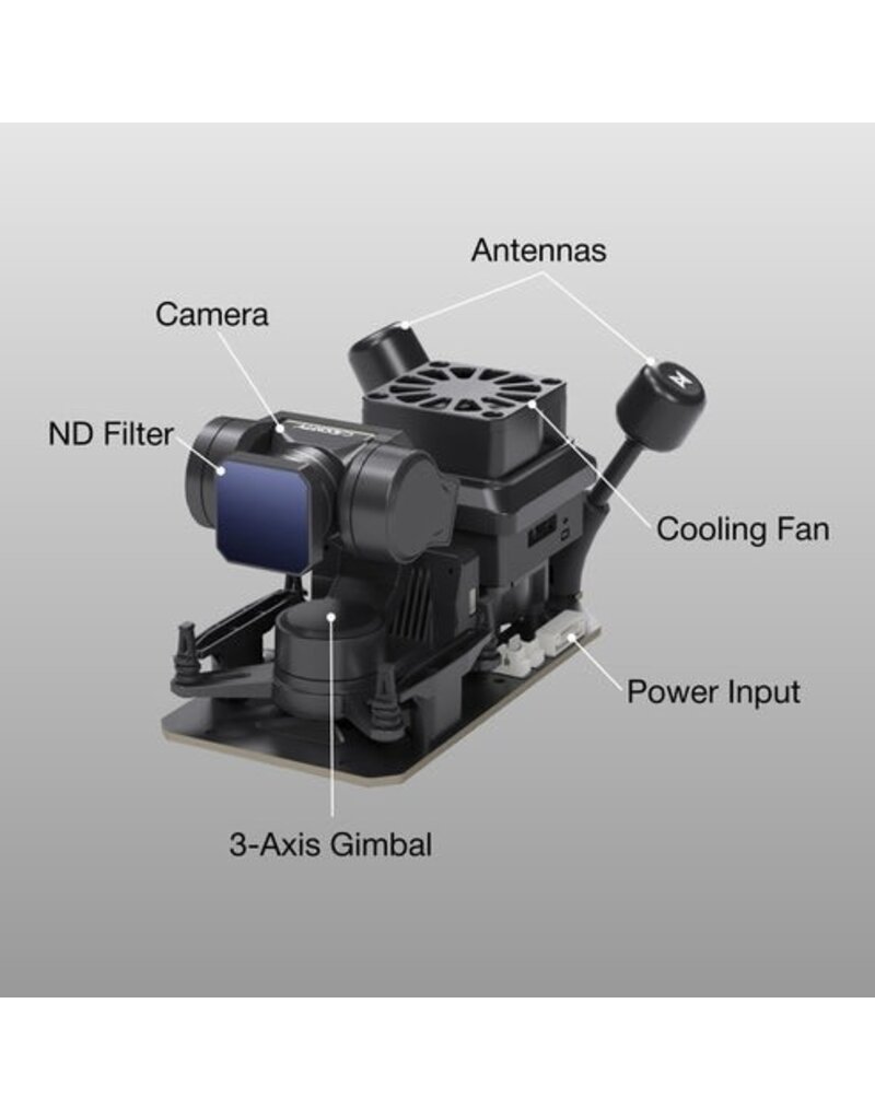 IRONQUAD IQXP001 XPLORERHD POV 4K CAMERA W/ X GOGGLE KIT