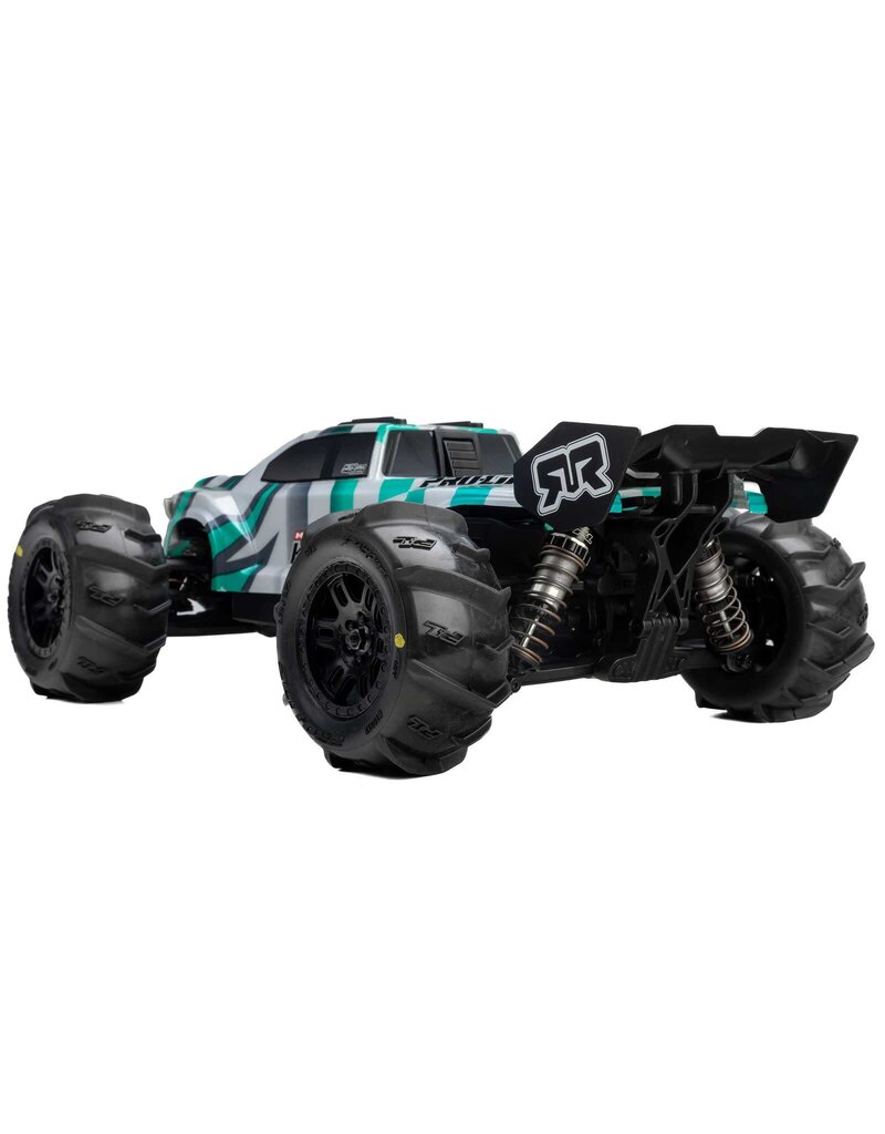 PROLINE RACING PRO1031210 DUMONT F/R MT TIRES MTD 12MM BLACK SPLIT SIX (2) FOR ARRMA MINI KRATON