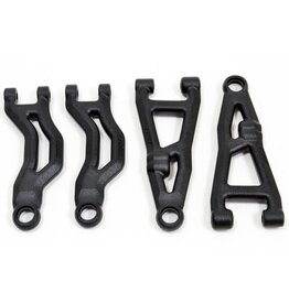 RPM RC PRODUCTS RPM72292 UPPER & LOWER FRONT A-ARMS (SET A): ARRMA GROM