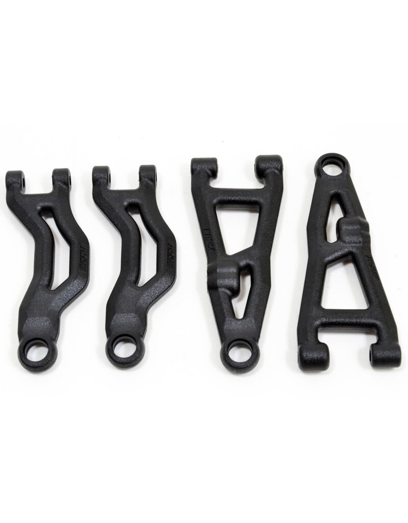 RPM RC PRODUCTS RPM72292 UPPER & LOWER FRONT A-ARMS (SET A): ARRMA GROM