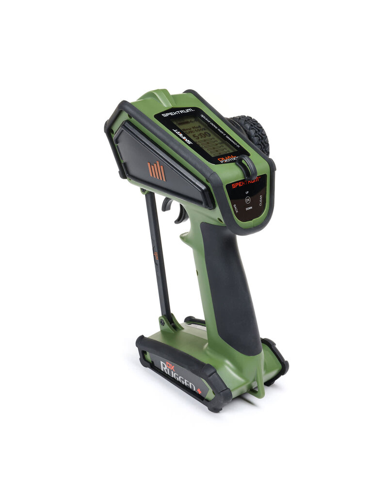 SPEKTRUM SPMR6220G DX RUGGED+ TX ONLY: GREEN