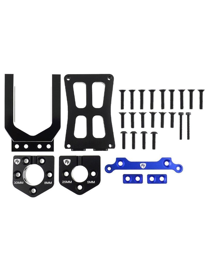 POWER HOBBY PHB5241 25MM 30MM SLIDING MOTOR MOUNT FOR X-MAXX