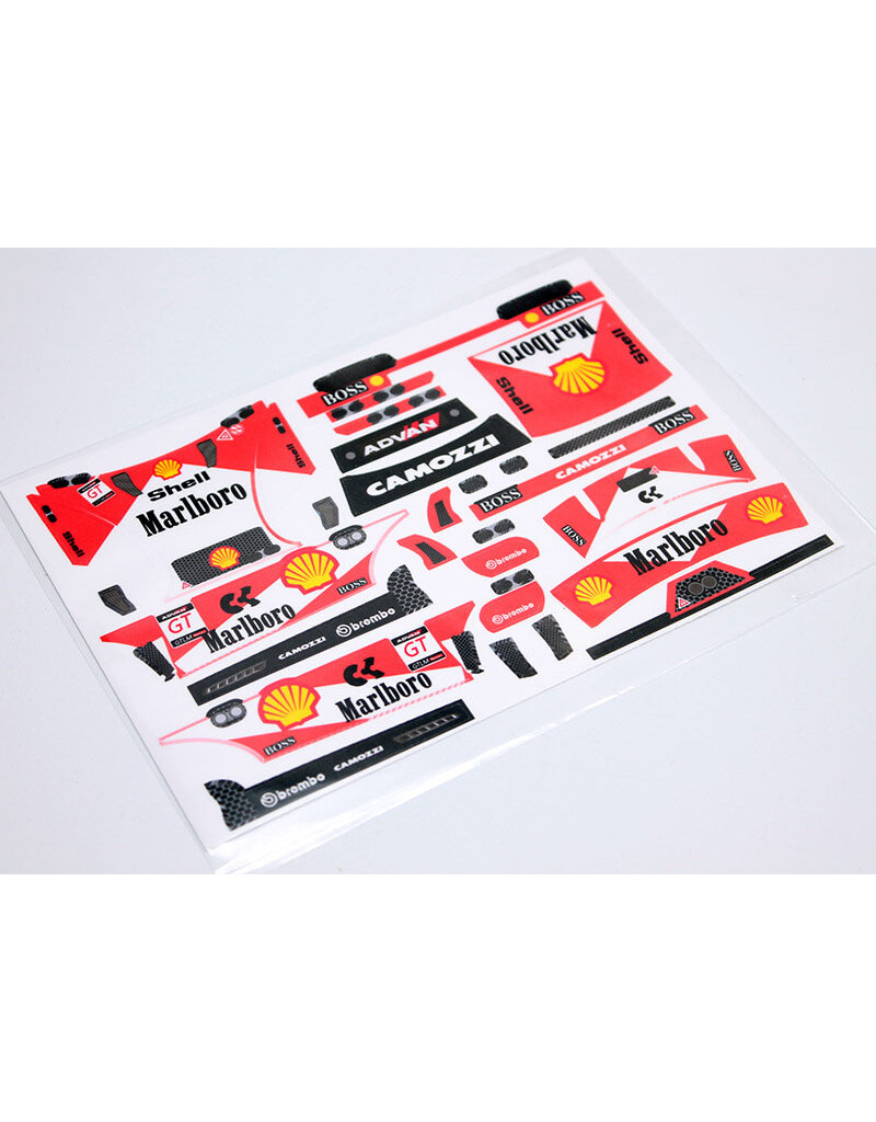 REFLEX RACING REF RCR016 JOMURAMA GT-01 DECAL SET THEME 5